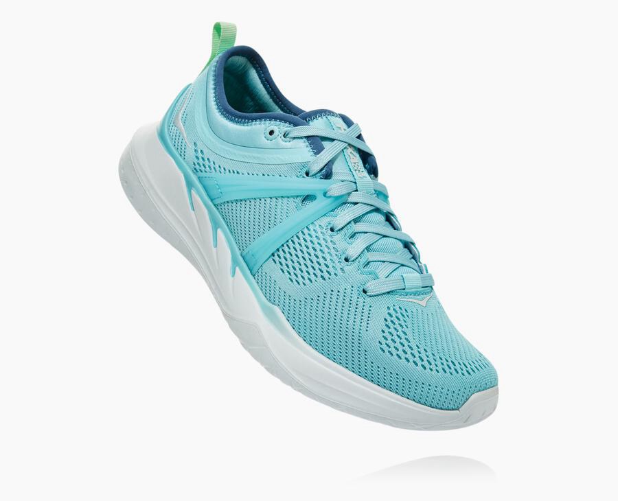 Tenis Hoka One One Feminino Azuis/Branco - Tivra - 286-TCUVDA